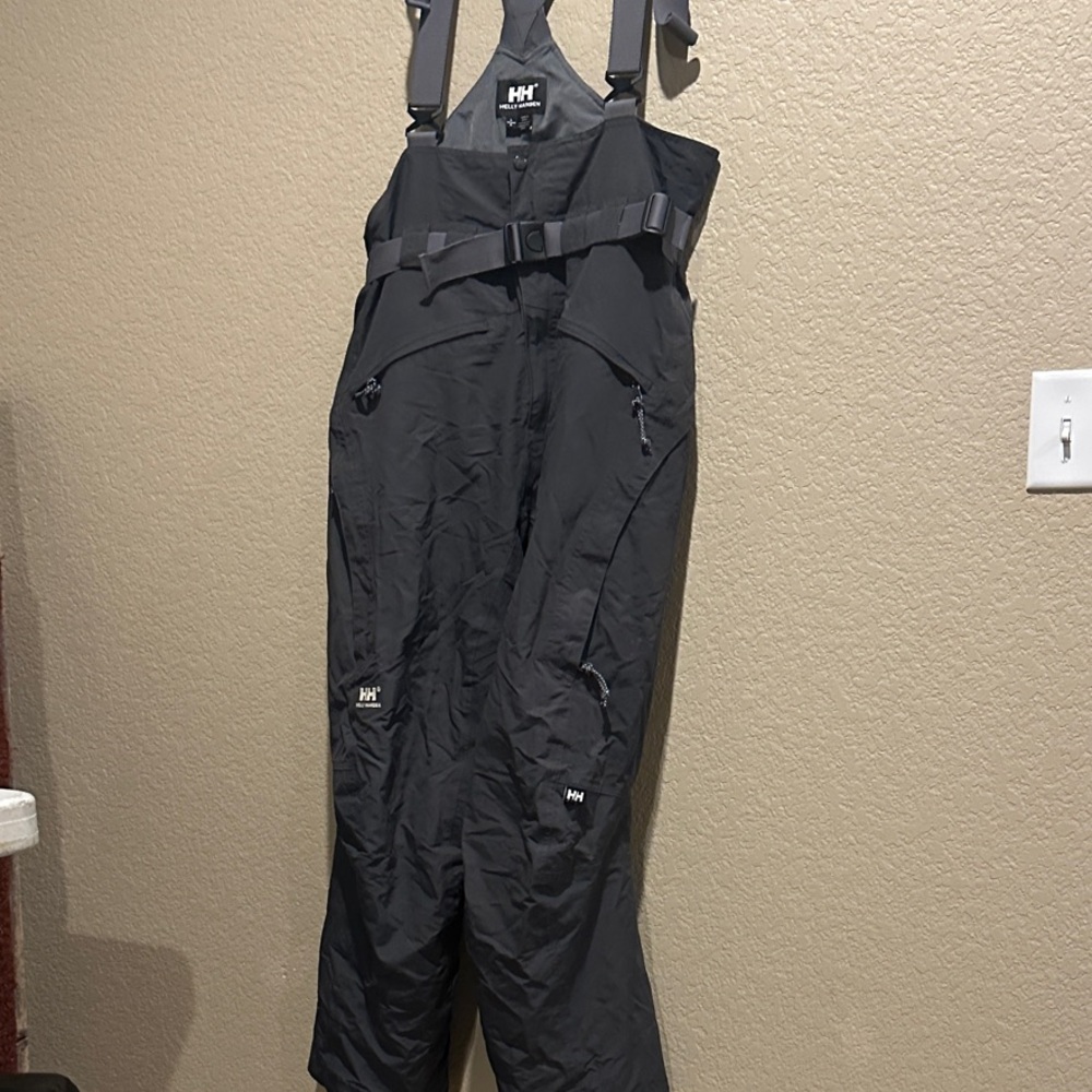 Helly Hansen Black Bib Overalls